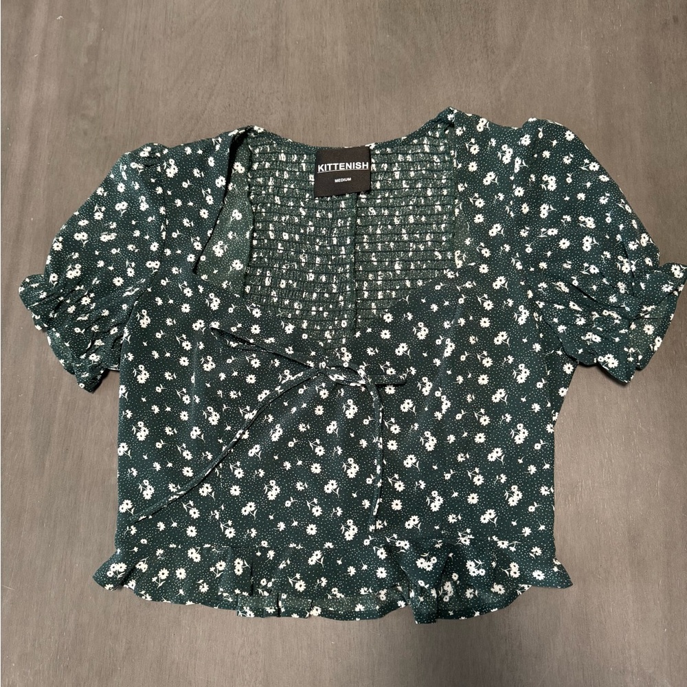 BELLA FLORAL TOP